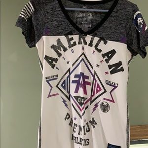 American fighter shirt